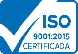 Empresa certificada ISO 9001 2015